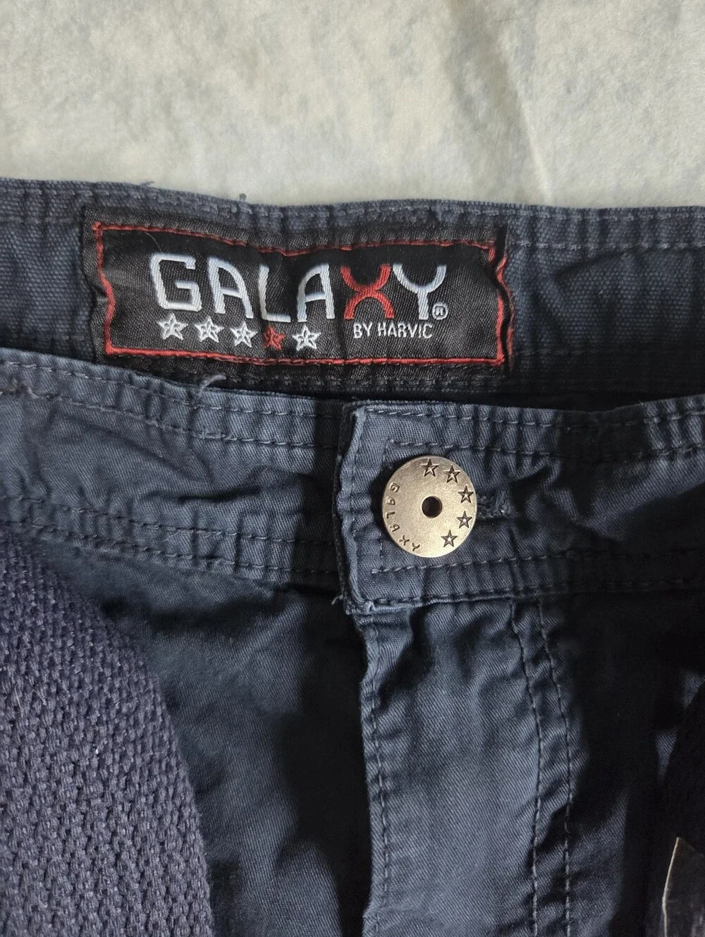 NWT.Galaxy by Harvic Mens Cargo Belted 9